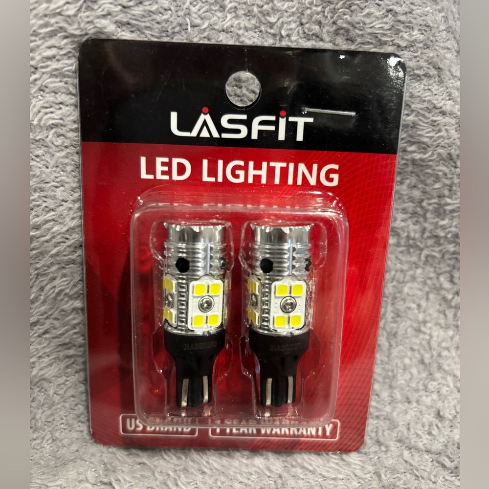 LASFIT 921 LED Bulb Reverse Lights 912 T15 Back Up Light CANBUS Error Free W16W - Picture 8 of 9